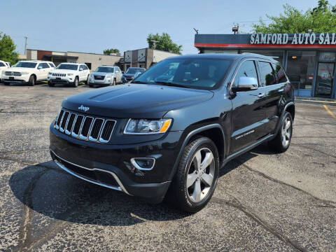 2014 Jeep Grand Cherokee for sale at Samford Auto Sales in Riverview MI