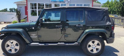 2010 Jeep Wrangler Unlimited for sale at Kelly & Kelly Supermarket of Cars in Fayetteville NC