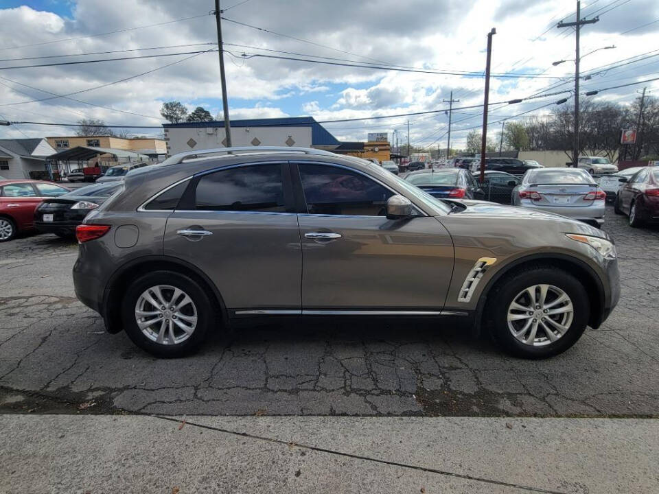 2013 INFINITI FX37 for sale at DAGO'S AUTO SALES LLC in Dalton, GA