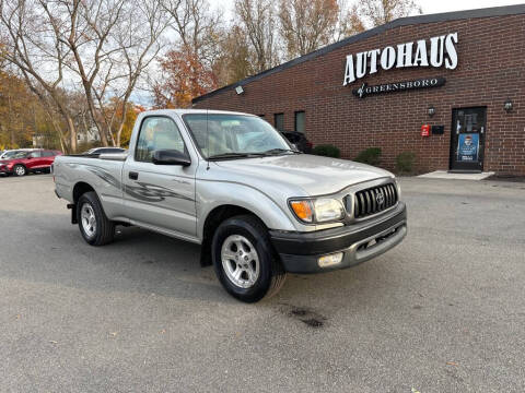 2002 Toyota Tacoma for sale at Autohaus of Greensboro in Greensboro NC