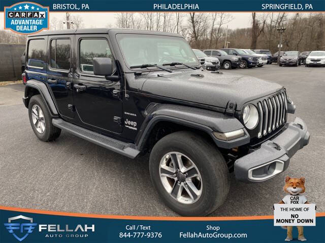 2018 Jeep Wrangler Unlimited for sale at Fellah Auto Group in Bristol PA