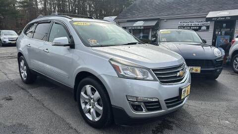 2016 Chevrolet Traverse for sale at Clear Auto Sales in Dartmouth MA
