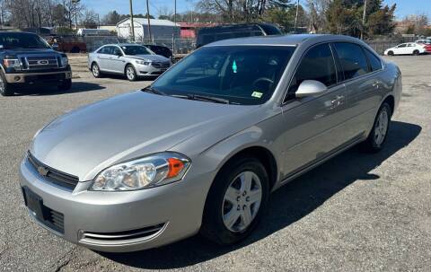 2007 Chevrolet Impala for sale at Carz Unlimited in Richmond VA