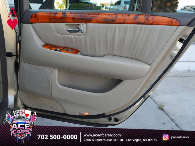 2001 Lexus LS 430