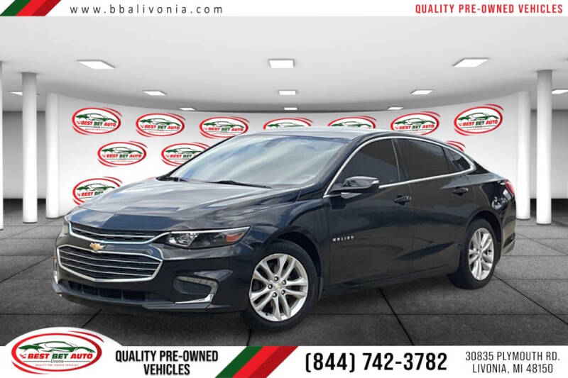 2016 Chevrolet Malibu for sale at Best Bet Auto in Livonia MI