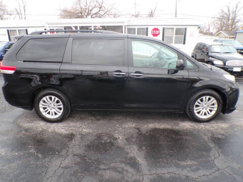 2014 Toyota Sienna for sale at R V Used Cars LLC in Georgetown OH