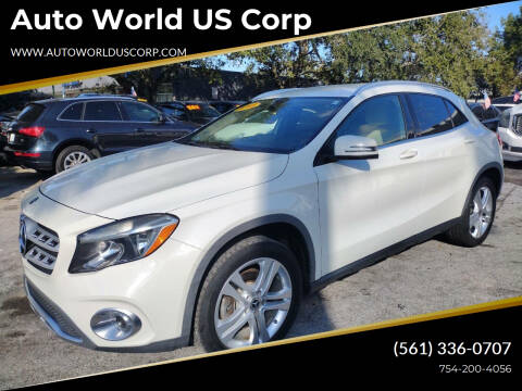 2018 Mercedes-Benz GLA for sale at Auto World US Corp in Plantation FL