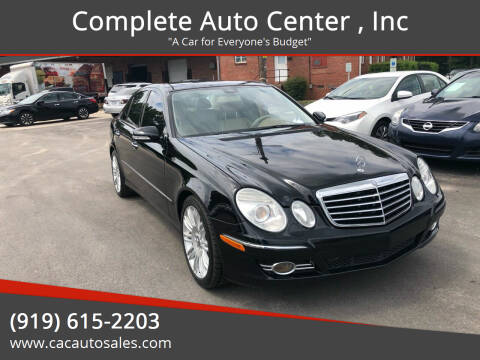 2008 Mercedes-Benz E-Class for sale at Complete Auto Center , Inc in Raleigh NC
