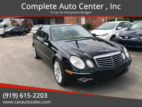 Mercedes Benz E Class For Sale In Raleigh Nc Complete Auto Center Inc