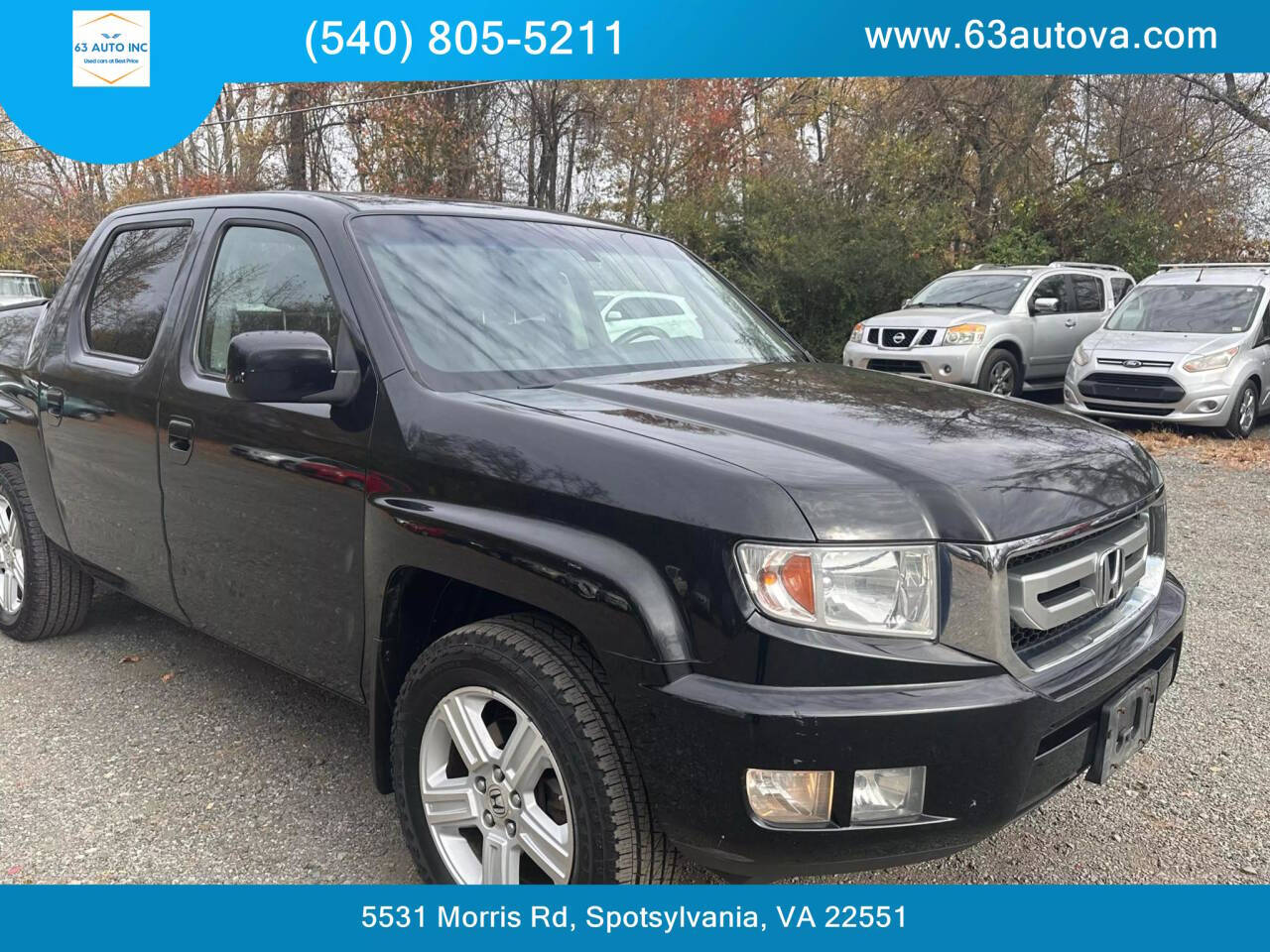 2010 Honda Ridgeline for sale at 63 Auto Inc in Spotsylvania, VA