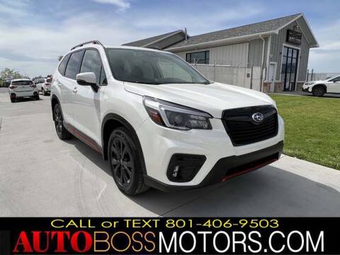 2021 Subaru Forester for sale at Auto Boss in Woods Cross UT
