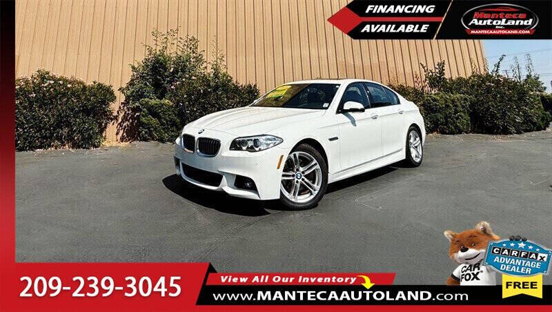 2016 BMW 5 Series for sale at Manteca Auto Land in Manteca CA