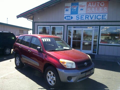 2004 Toyota RAV4 for sale at 777 Auto Sales and Service in Tacoma WA