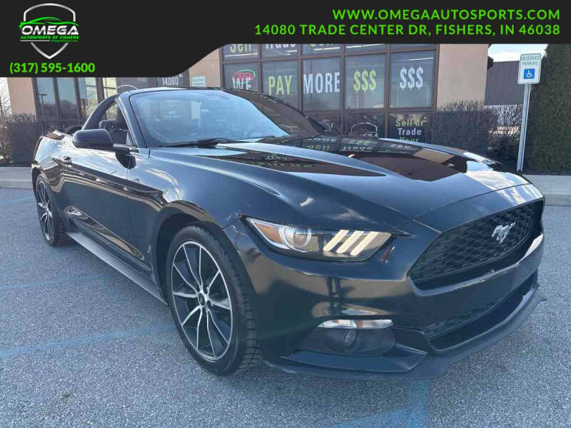 2017 Ford Mustang for sale at Omega Autosports of Fishers in Fishers IN