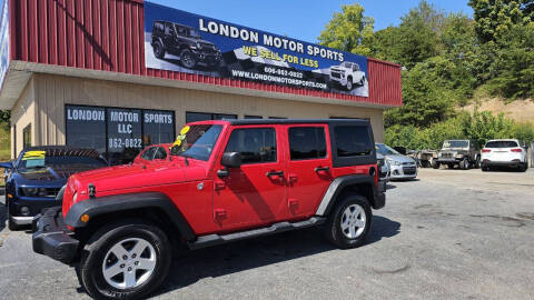 2014 Jeep Wrangler Unlimited for sale at London Motor Sports, LLC in London KY