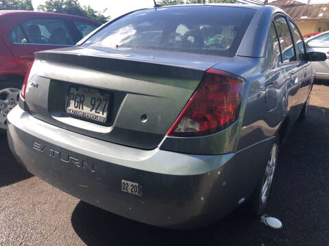 2007 Saturn Ion for sale at PACIFIC ISLAND AUTO SALES in Wahiawa HI