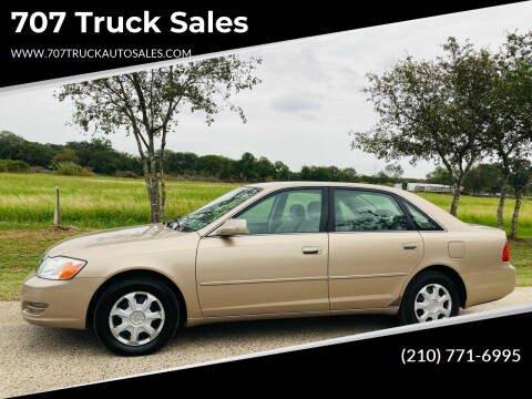 2001 Toyota Avalon for sale at BRACKEN MOTORS in San Antonio TX