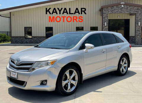 2014 Toyota Venza for sale at KAYALAR MOTORS SUPPORT CENTER in Houston TX