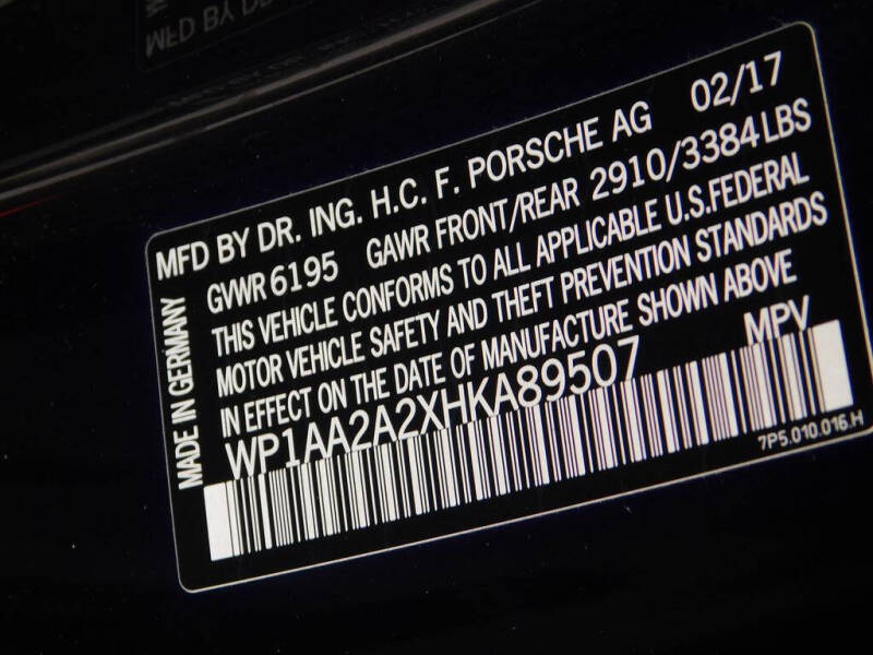 2017 Porsche Cayenne