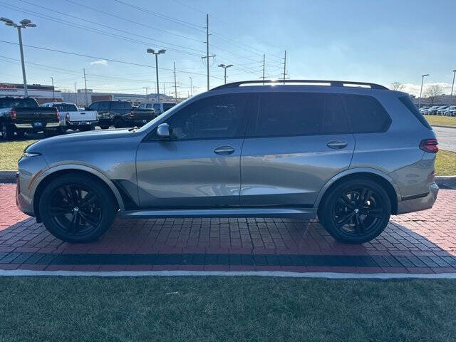 Used 2023 BMW X7 40i with VIN 5UX23EM08P9R68519 for sale in Schererville, IN