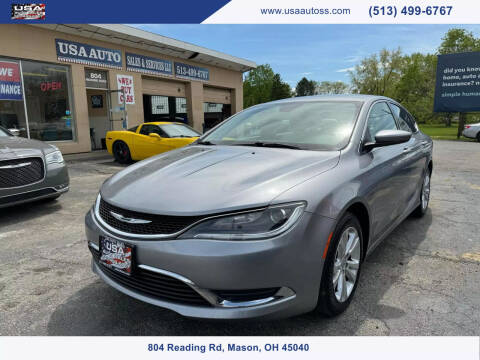 2016 Chrysler 200 for sale at USA Auto Sales & Services, LLC in Mason OH