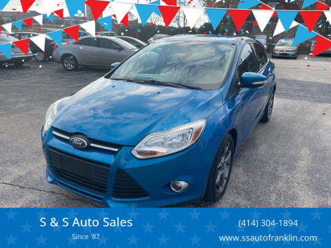 2014 Ford Focus for sale at S & S Auto Sales in Franklin WI