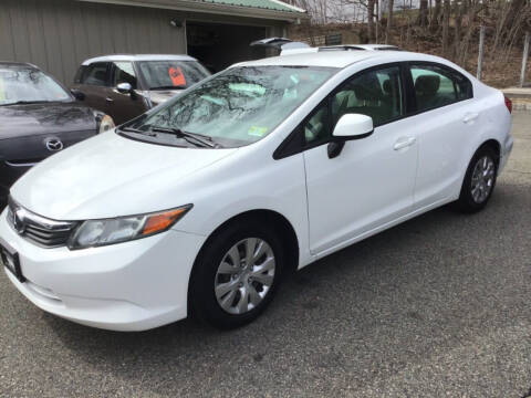 2012 Honda Civic for sale at Mine Hill Motors LLC in Mine Hill NJ