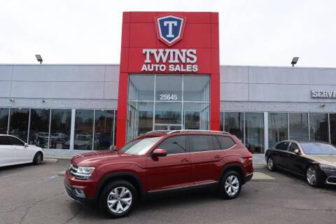 2018 Volkswagen Atlas for sale at Twins Auto Sales Inc Redford 1 in Redford MI