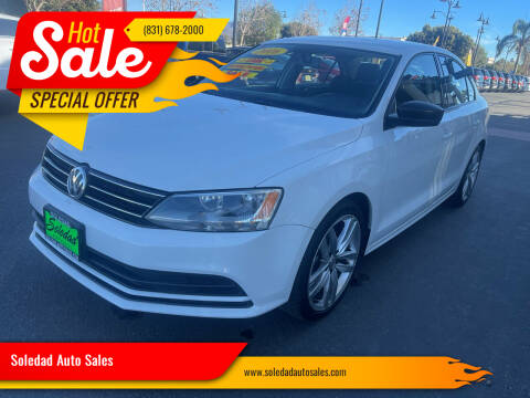 2016 Volkswagen Jetta for sale at Soledad Auto Sales in Soledad CA