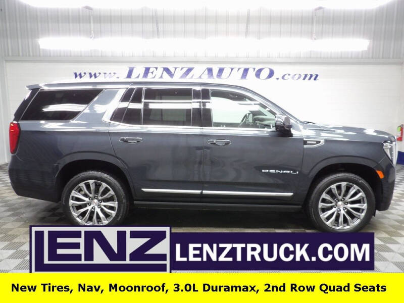 2021 GMC Yukon for sale at LENZ TRUCK CENTER in Fond Du Lac WI