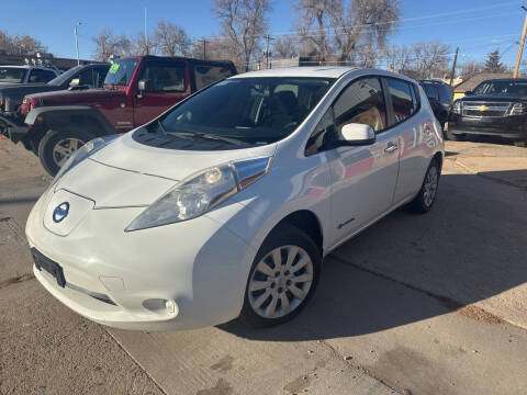 2015 Nissan LEAF for sale at PYRAMID MOTORS AUTO SALES in Florence CO