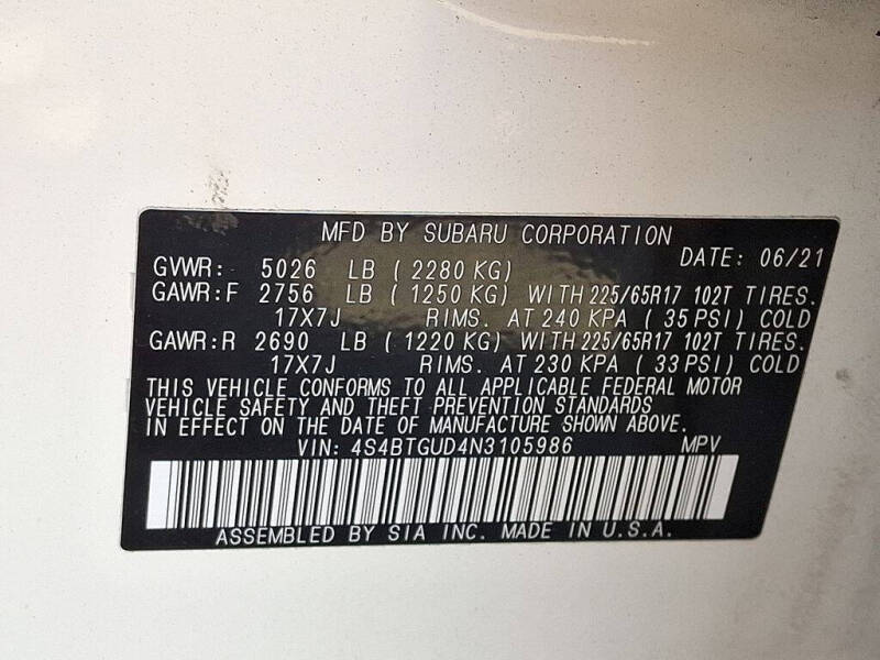 2022 Subaru Outback Wilderness