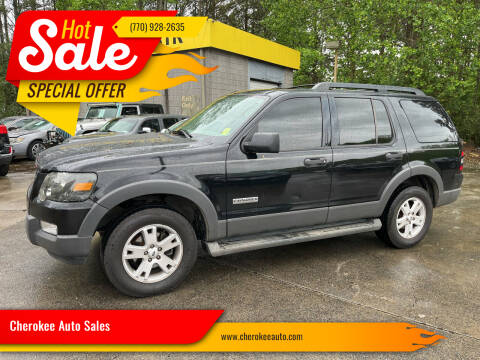 2006 Ford Explorer for sale at Cherokee Auto Sales in Acworth GA