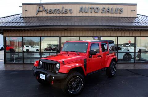 2018 Jeep Wrangler JK Unlimited for sale at PREMIER AUTO SALES in Carthage MO