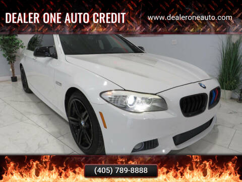 2013 BMW 5 Series for sale at Dealer One Auto Credit in Oklahoma City OK