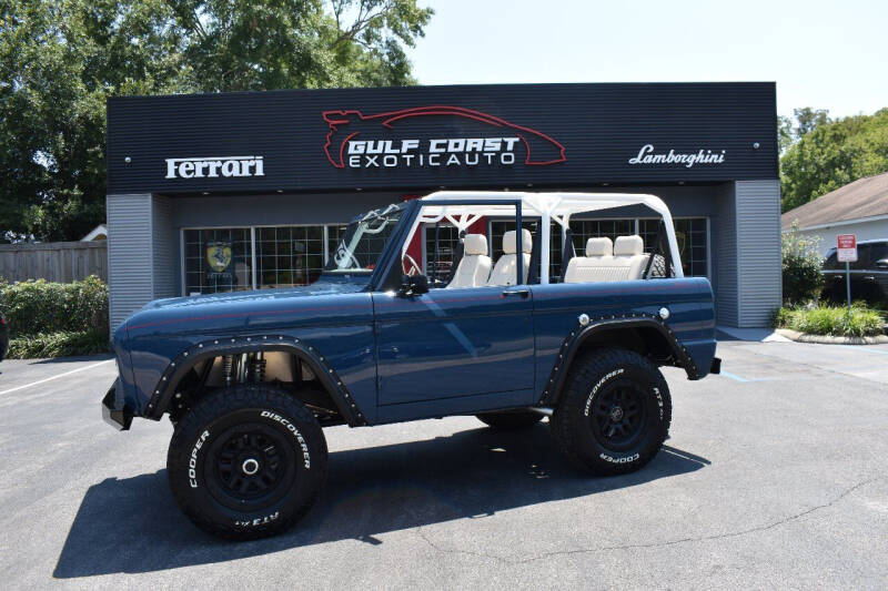 1968 Ford Bronco for sale at Gulf Coast Exotic Auto in Gulfport MS