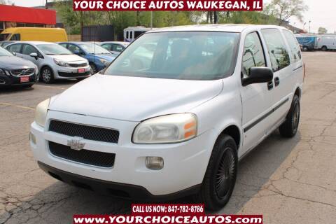 2008 Chevrolet Uplander for sale at Your Choice Autos - Waukegan in Waukegan IL