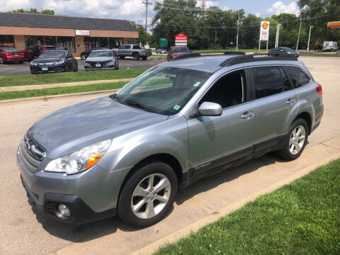 2013 Subaru Outback for sale at CPM Motors Inc in Elgin IL