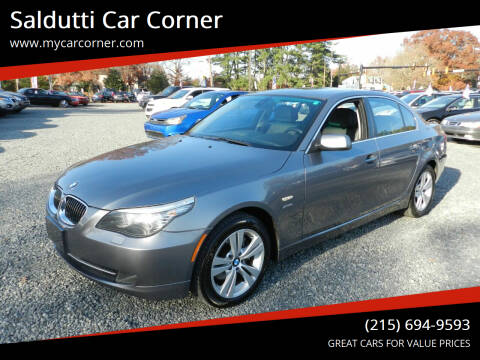 2010 BMW 5 Series for sale at Saldutti Car Corner in Gilbertsville PA