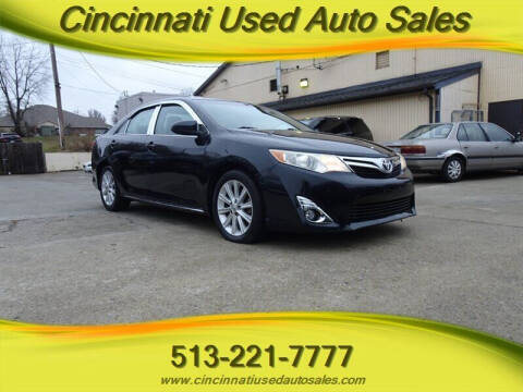 2013 Toyota Camry for sale at Cincinnati Used Auto Sales in Cincinnati OH
