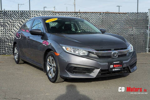 2018 Honda Civic for sale at CD MOTORS LLC in Brooks OR