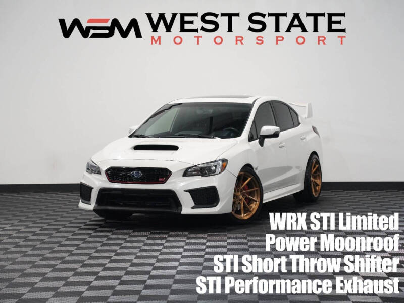 2018 Subaru WRX for sale at WEST STATE MOTORSPORT in Federal Way WA