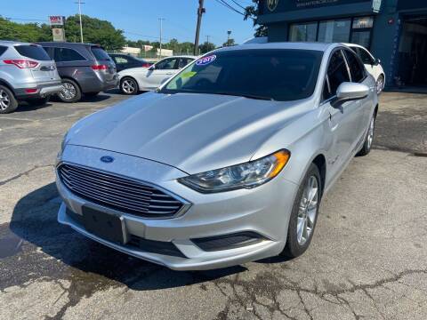 2017 Ford Fusion Hybrid for sale at King Motor Cars in Saugus MA