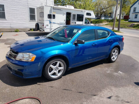 2013 Dodge Avenger for sale at Boutot Auto Sales in Massena NY