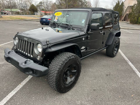 2015 Jeep Wrangler Unlimited for sale at Global Imports of Dalton LLC in Dalton GA