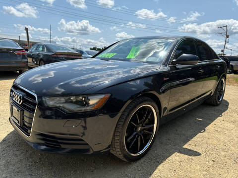 2012 Audi A6 for sale at Northwoods Auto & Truck Sales in Machesney Park IL