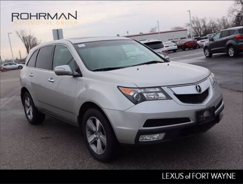 2012 Acura MDX for sale at BOB ROHRMAN FORT WAYNE TOYOTA in Fort Wayne IN