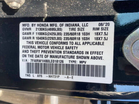 2020 Honda CR-V EX-L