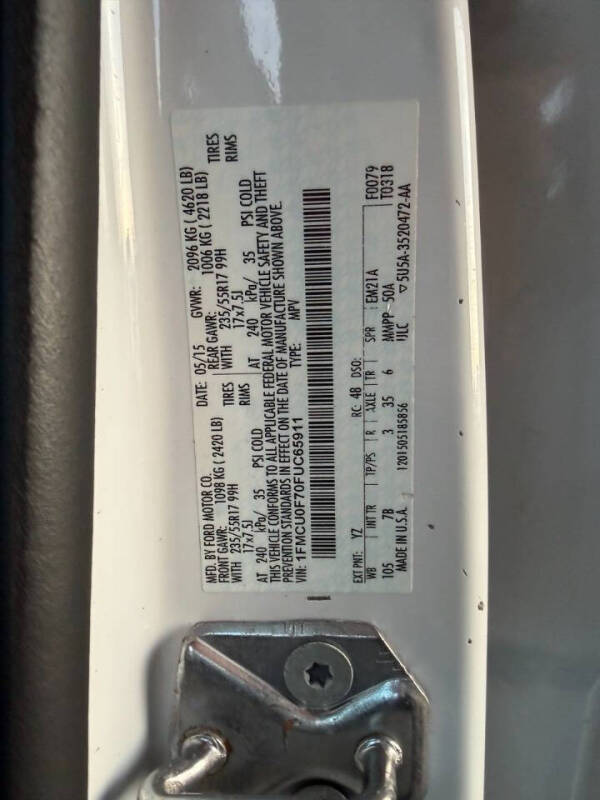 2015 Ford Escape S