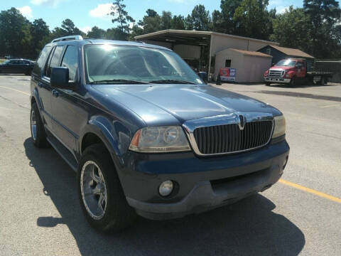 2003 Lincoln Aviator for sale at TEXAS MOTOR CARS in Houston TX